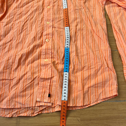Chemise rayée orange - Gap - Taille S (Relaxed Fit)
