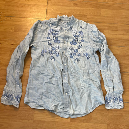 Chemise en denim femme - Ralph Lauren - Taille 8