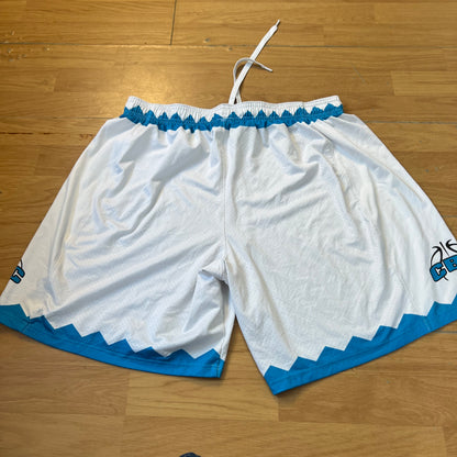 Shorts de sport blanc et bleu - Under Armour - Taille XL
