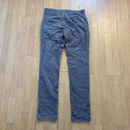 Pantalon chino gris - Tommy Hilfiger - Taille 33/34