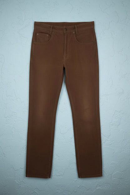 Jeans Effet Cuir - by MIA