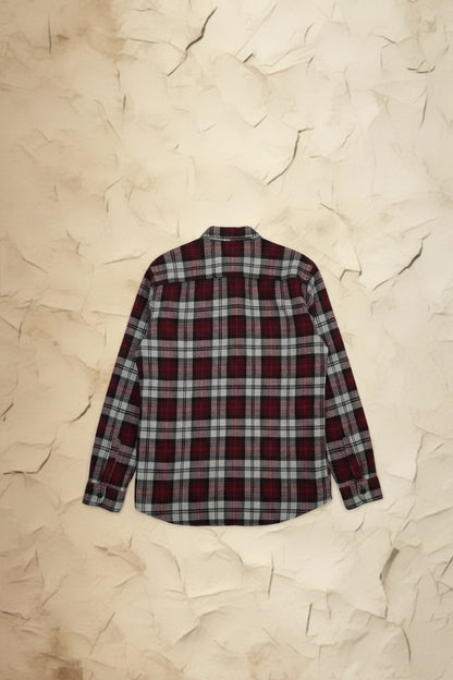 Chemise Flanelle Rouge et Noir - Taille L - By CHRIS