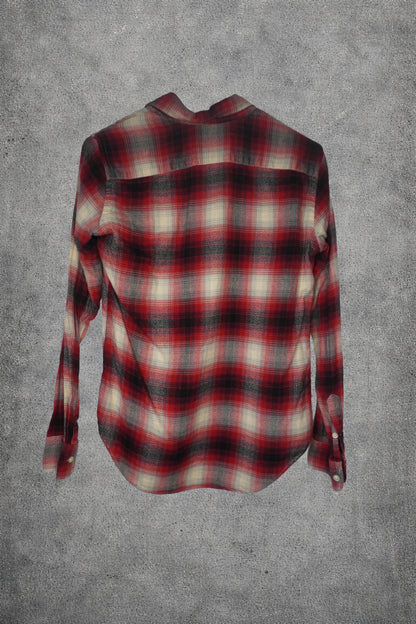 Chemise carreaux rouge Ralph Lauren – Taille – XS