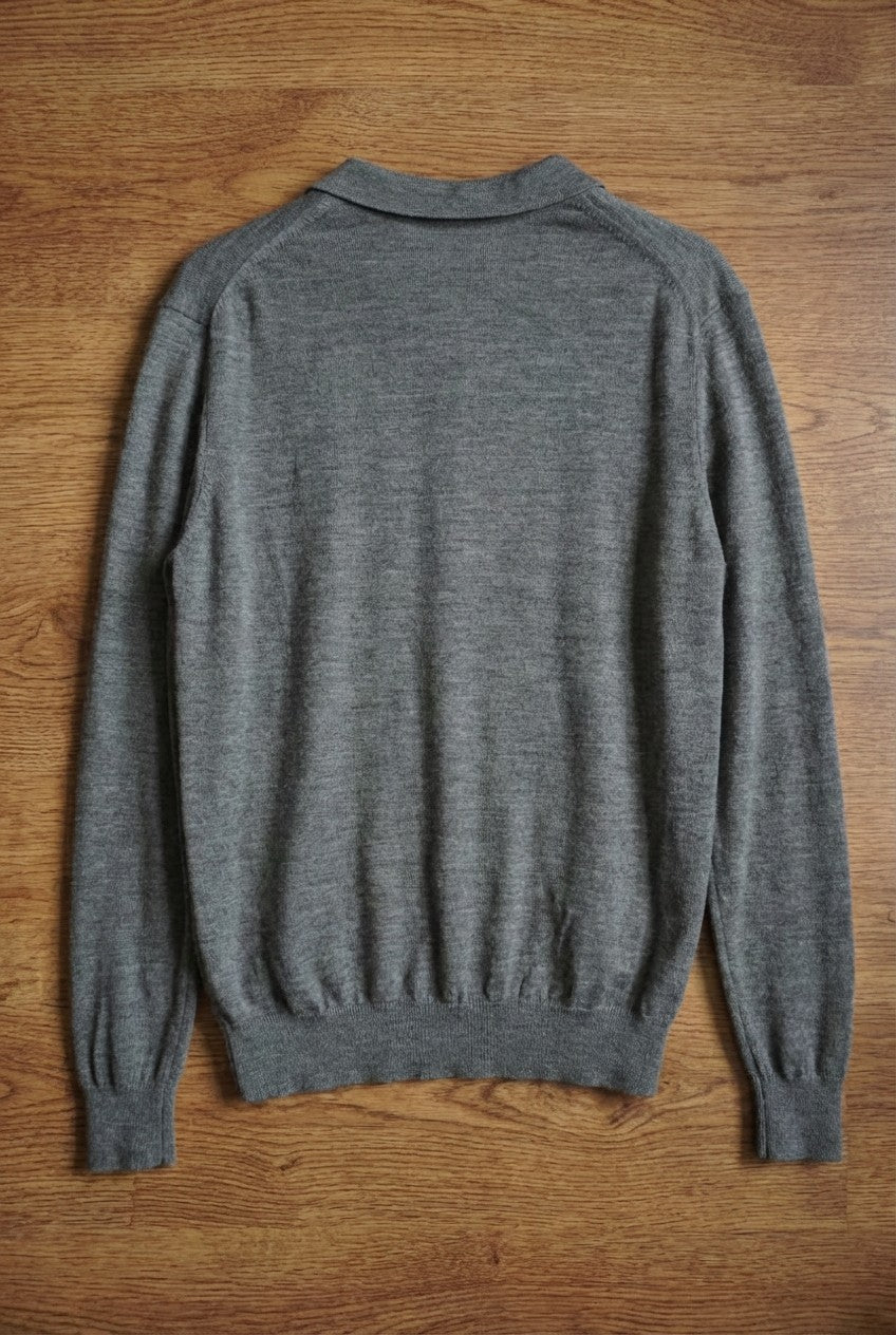 Sweat polo gris foncé – SS.CARMEN