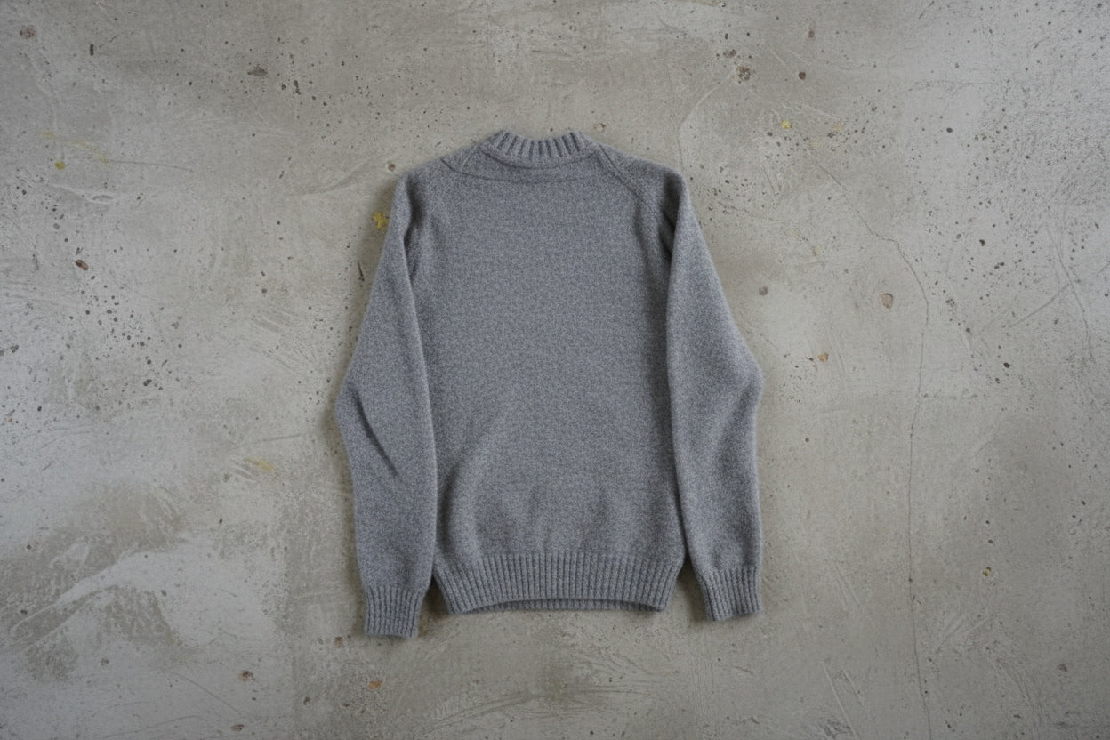 Pull gris zippé – by Zainab