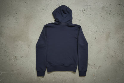 Hoodie bleu zippé – taille S