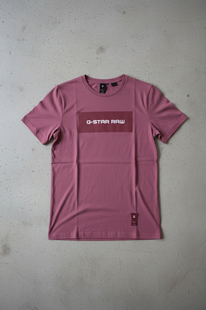 T-shirt rose G-RAW – taille XL
