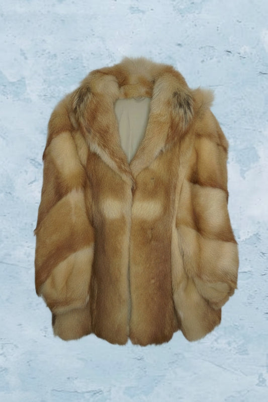 Manteau En Fourrure Véritable - by MIA - Taille : S