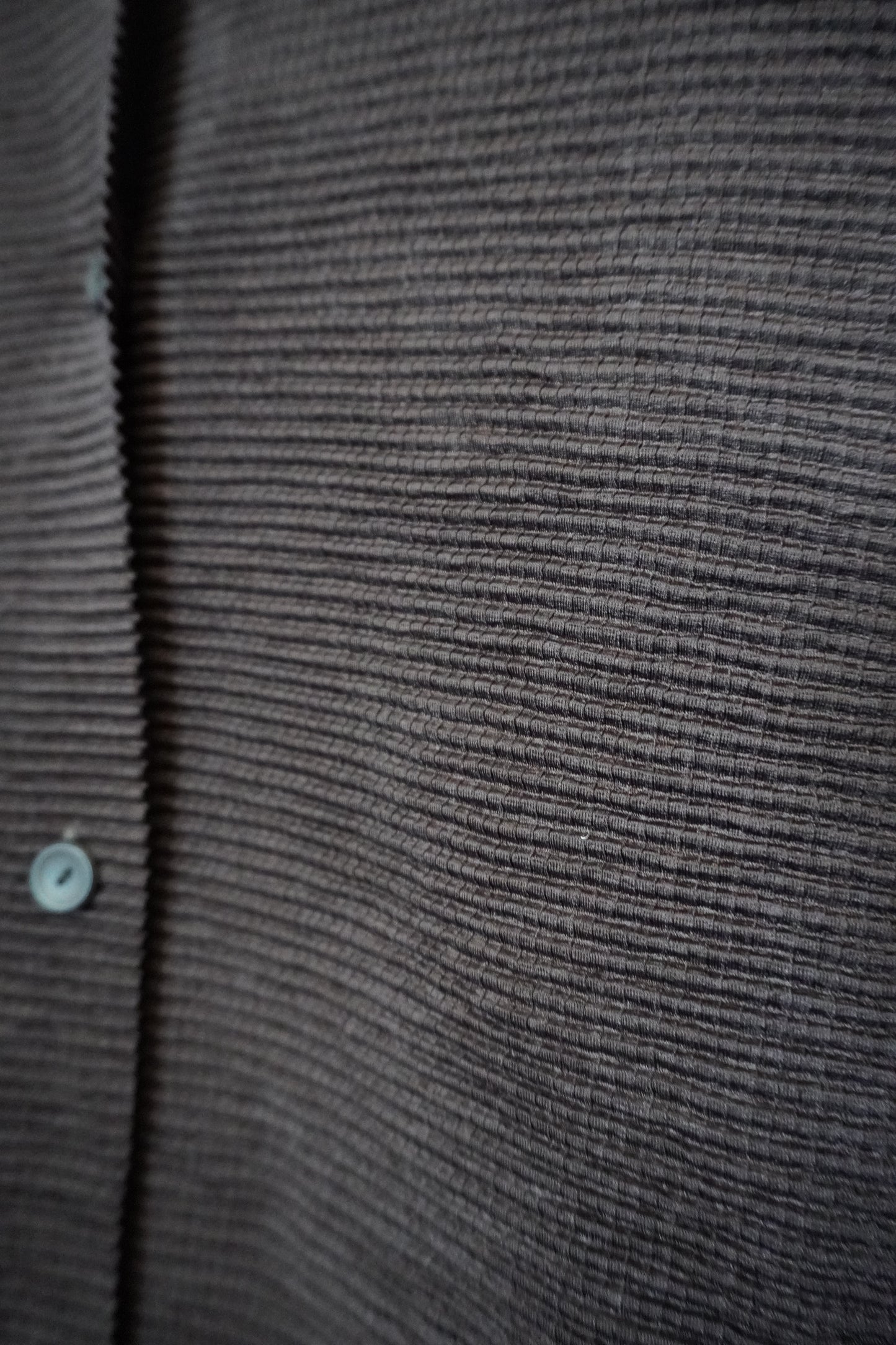 Top brun texturé stretch – BY KER