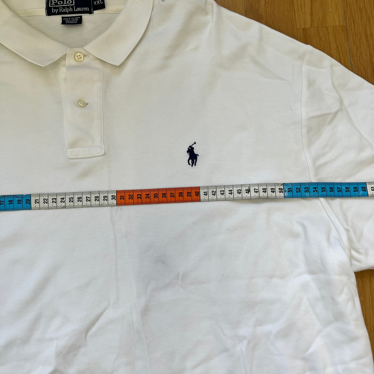 Polo Ralph Lauren blanc – Taille XXL