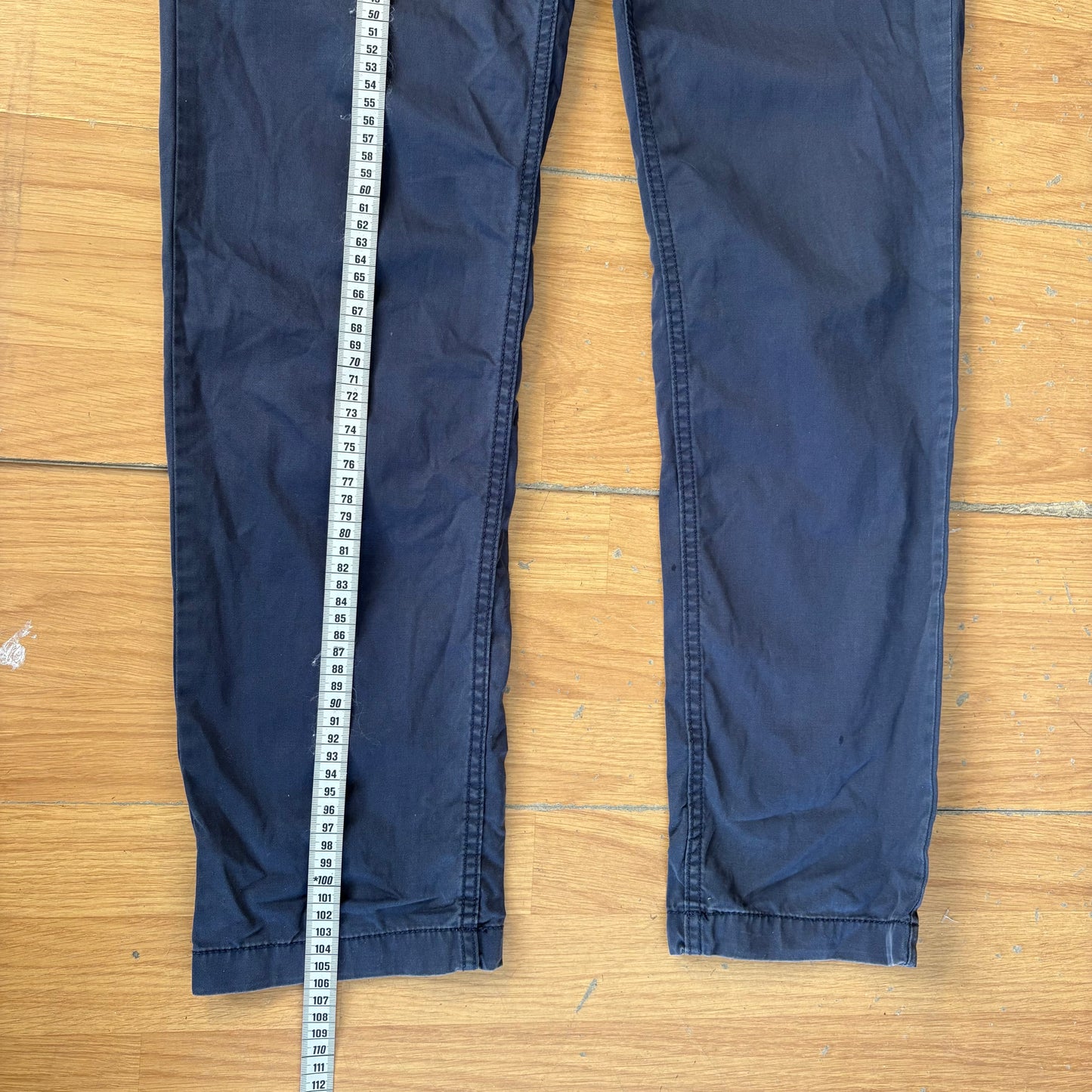 Pantalon chino bleu - Tommy Hilfiger - Taille 12 (L)