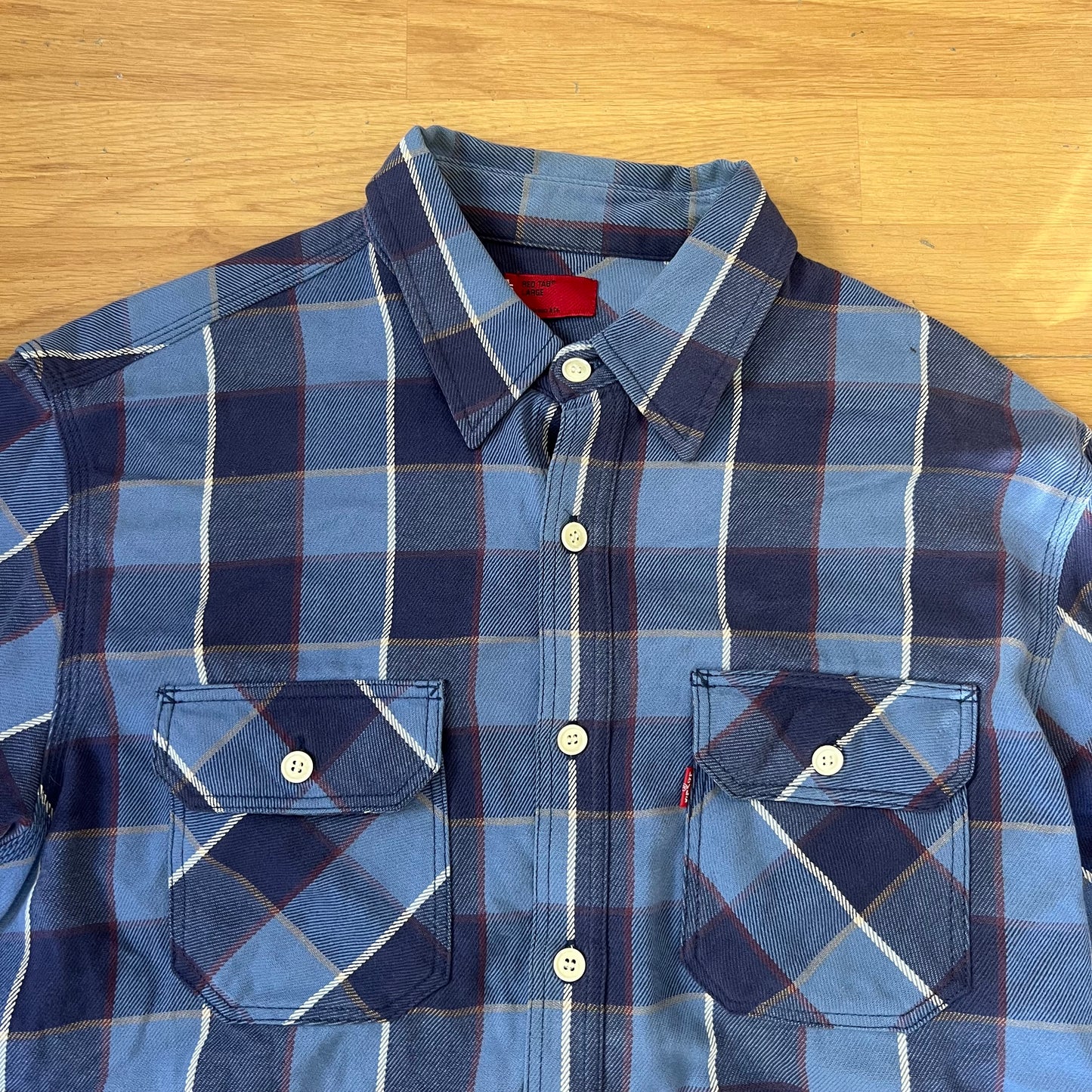 Chemise à carreaux bleu - Levi’s - Taille L