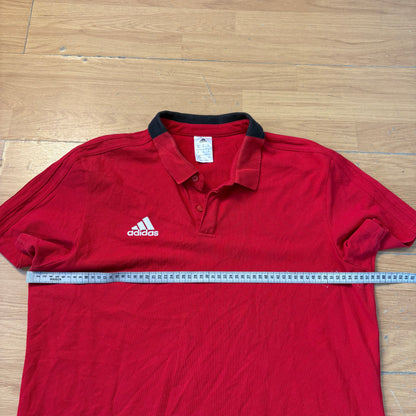 Polo rouge - Adidas - Taille XL