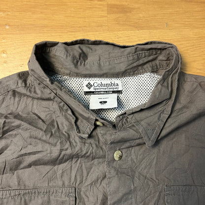 Chemise manches longues khaki - Columbia - Taille L