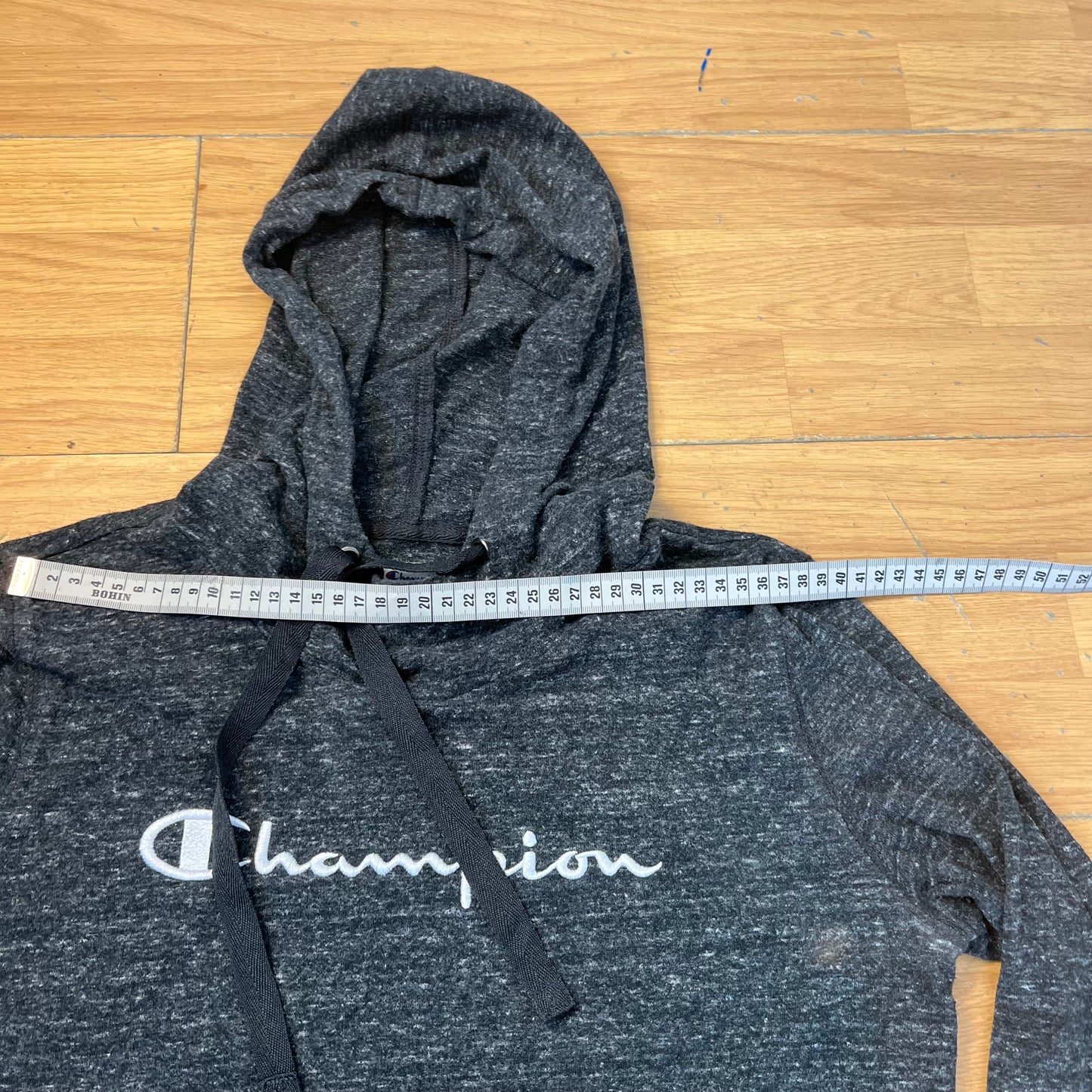 Sweat à capuche gris foncé - Champion - Taille S