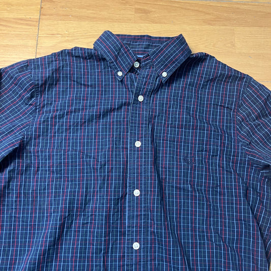 Chemise bleu foncé stretch - Chaps - Taille M