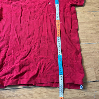 Polo rouge - Tommy Hilfiger - Taille S