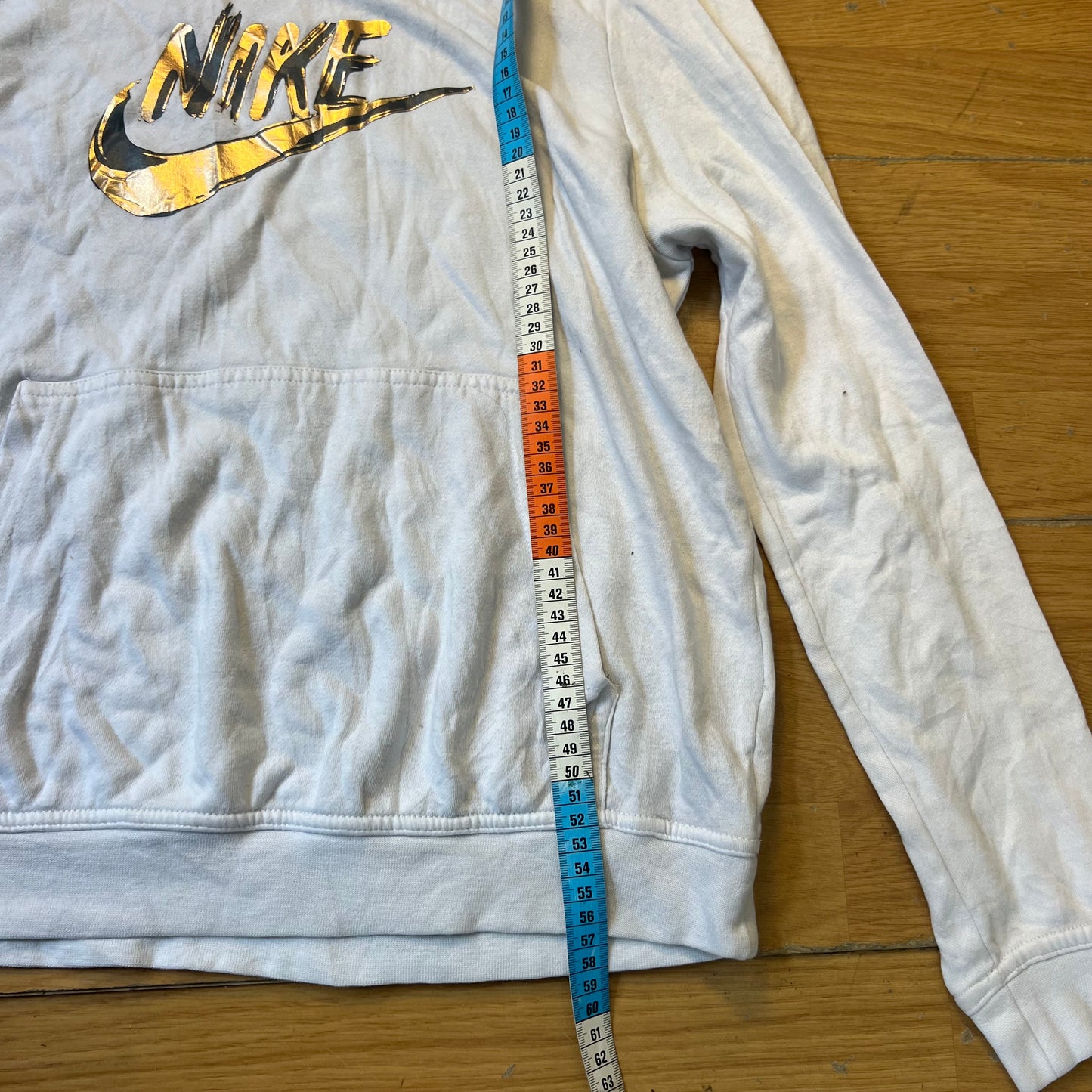 Sweat à capuche blanc - Nike - Taille S