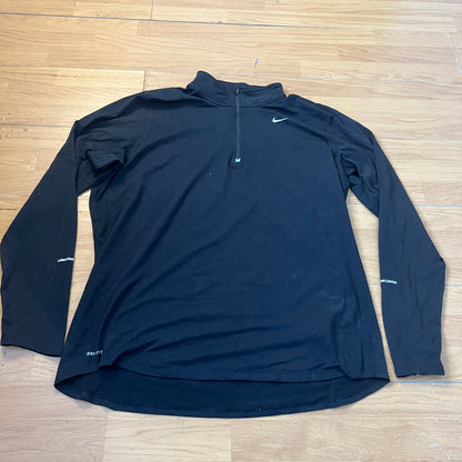 Haut running noir manches longues - Nike Dri-FIT - Taille XL