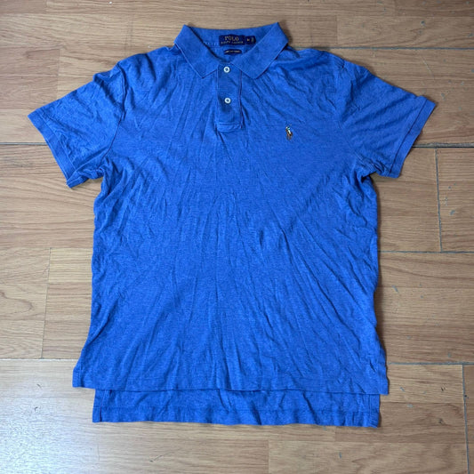 Polo Polo Ralph Lauren – Taille M (coton, bleu)