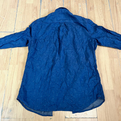 Chemise en jean Vans bleu foncé – Taille M