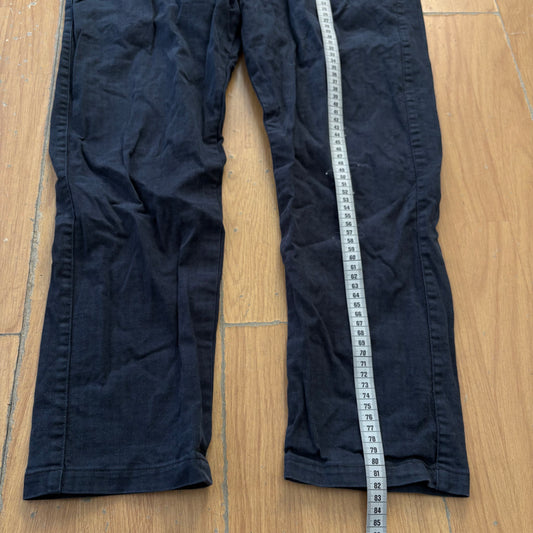 Pantacourt bleu à carreaux - Tommy Hilfiger - Taille M