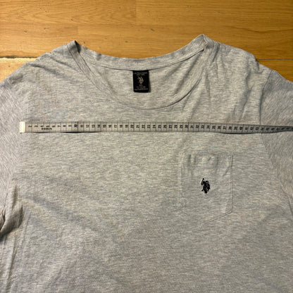Polo gris US Polo Assn – Taille XL