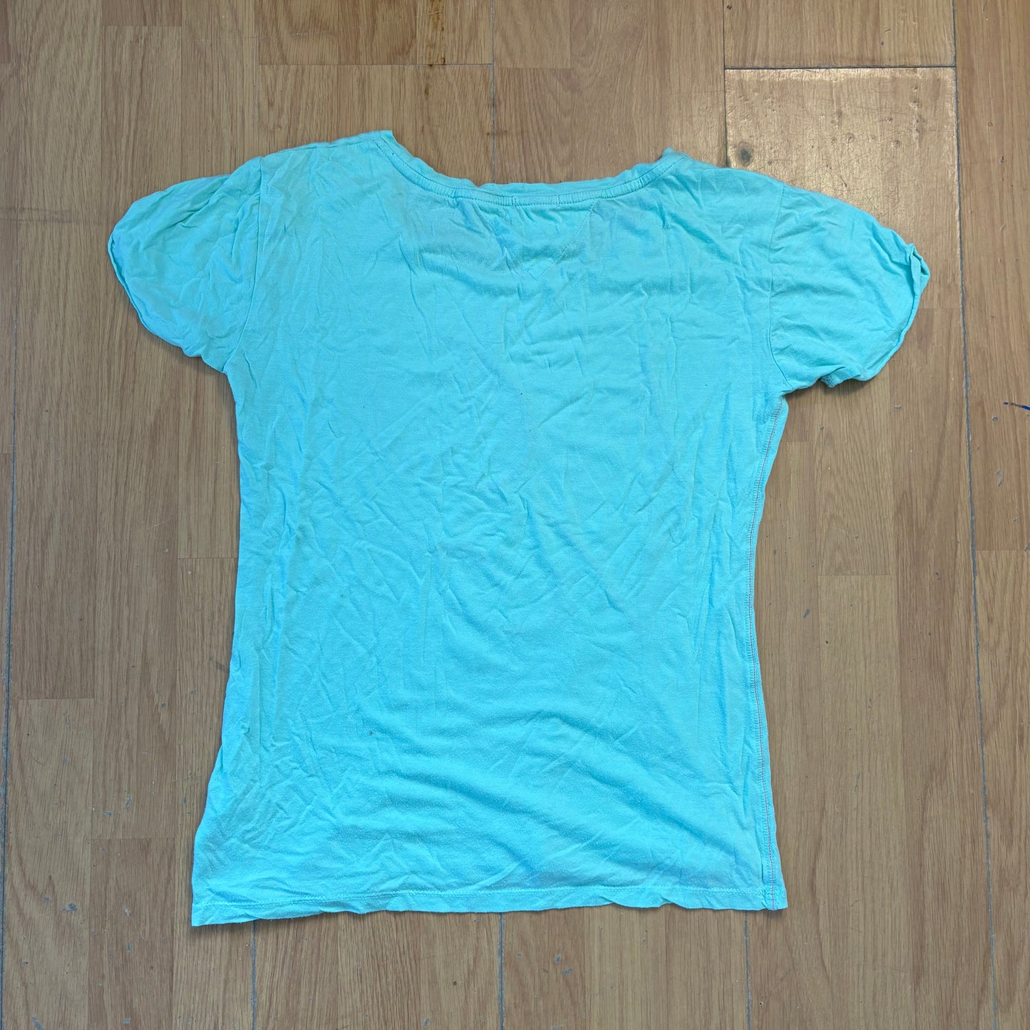 Top turquoise Love - Hilfiger Denim - Taille M