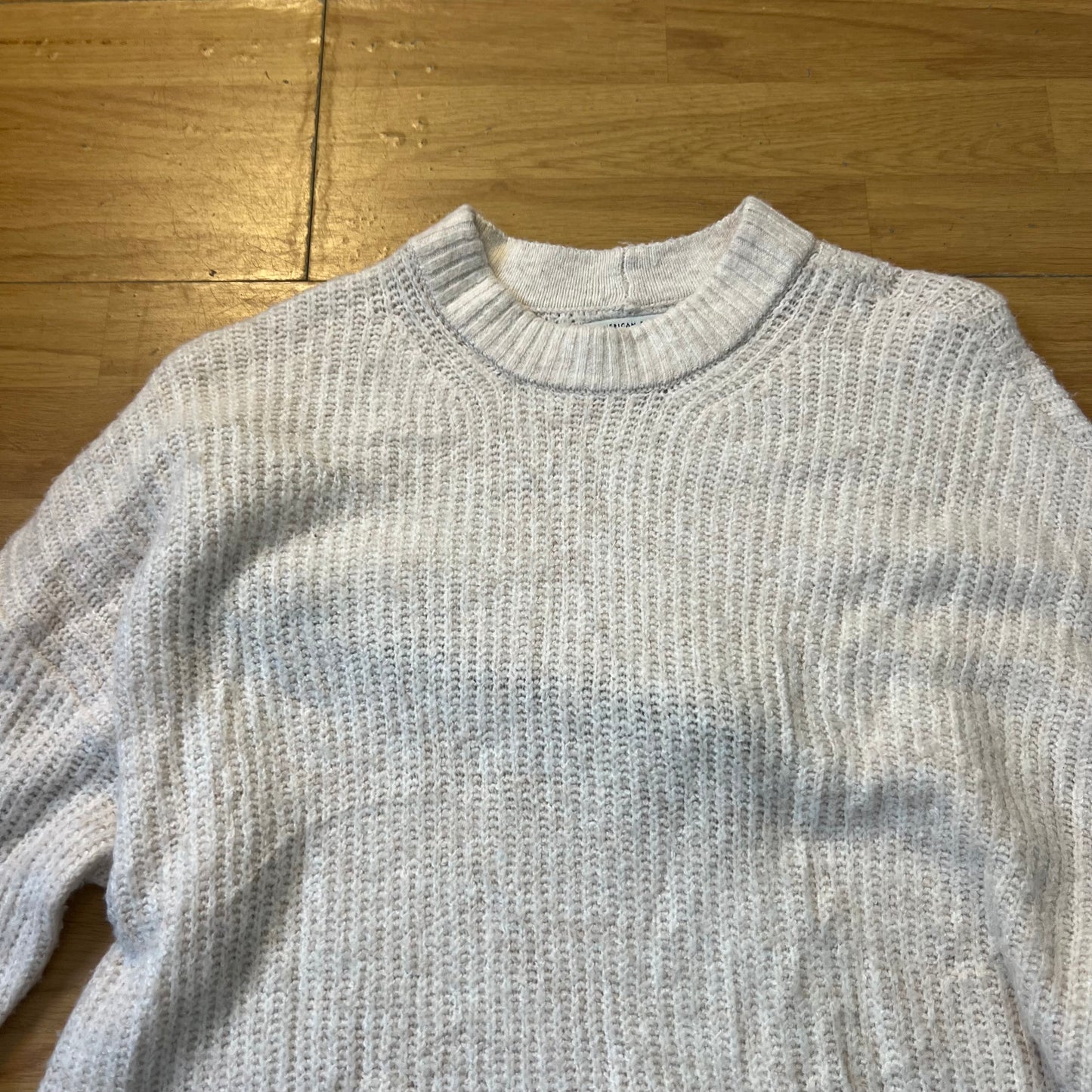 Pull crème oversize - American Eagle - Taille S