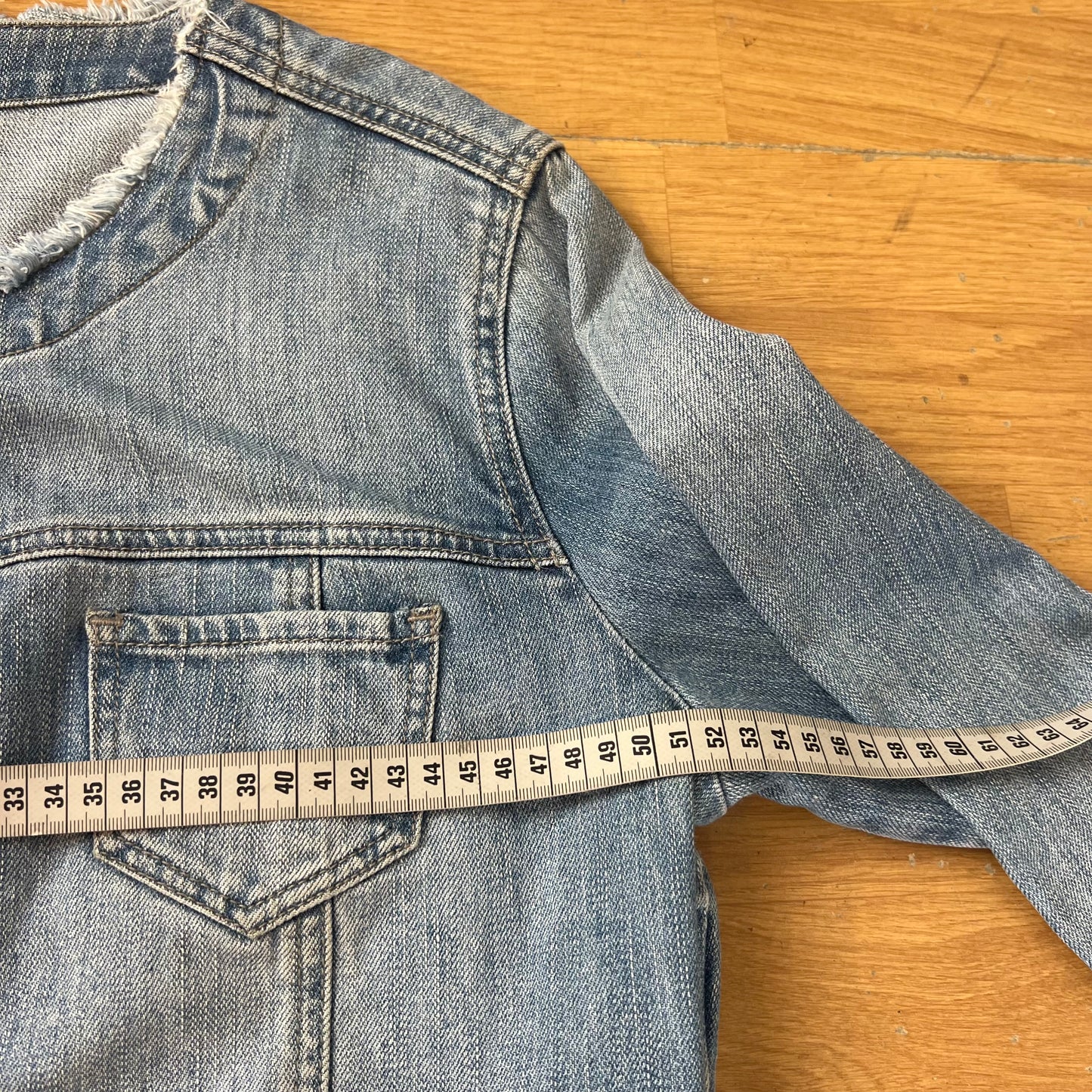 Veste en jean avec perles - Motivi - Taille 44 by DARCY