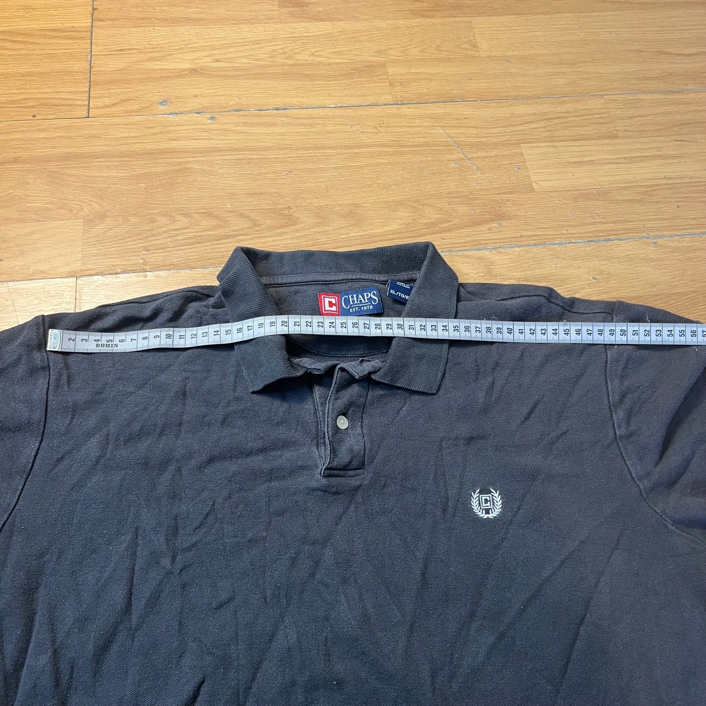 Polo gris foncé - Chaps - Taille XL