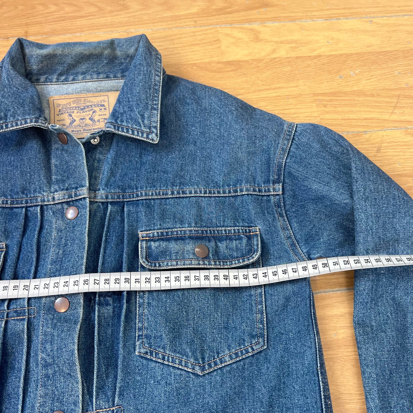 Veste en jean bleu - Who’s Who Chico & Co - Taille L by DARCY