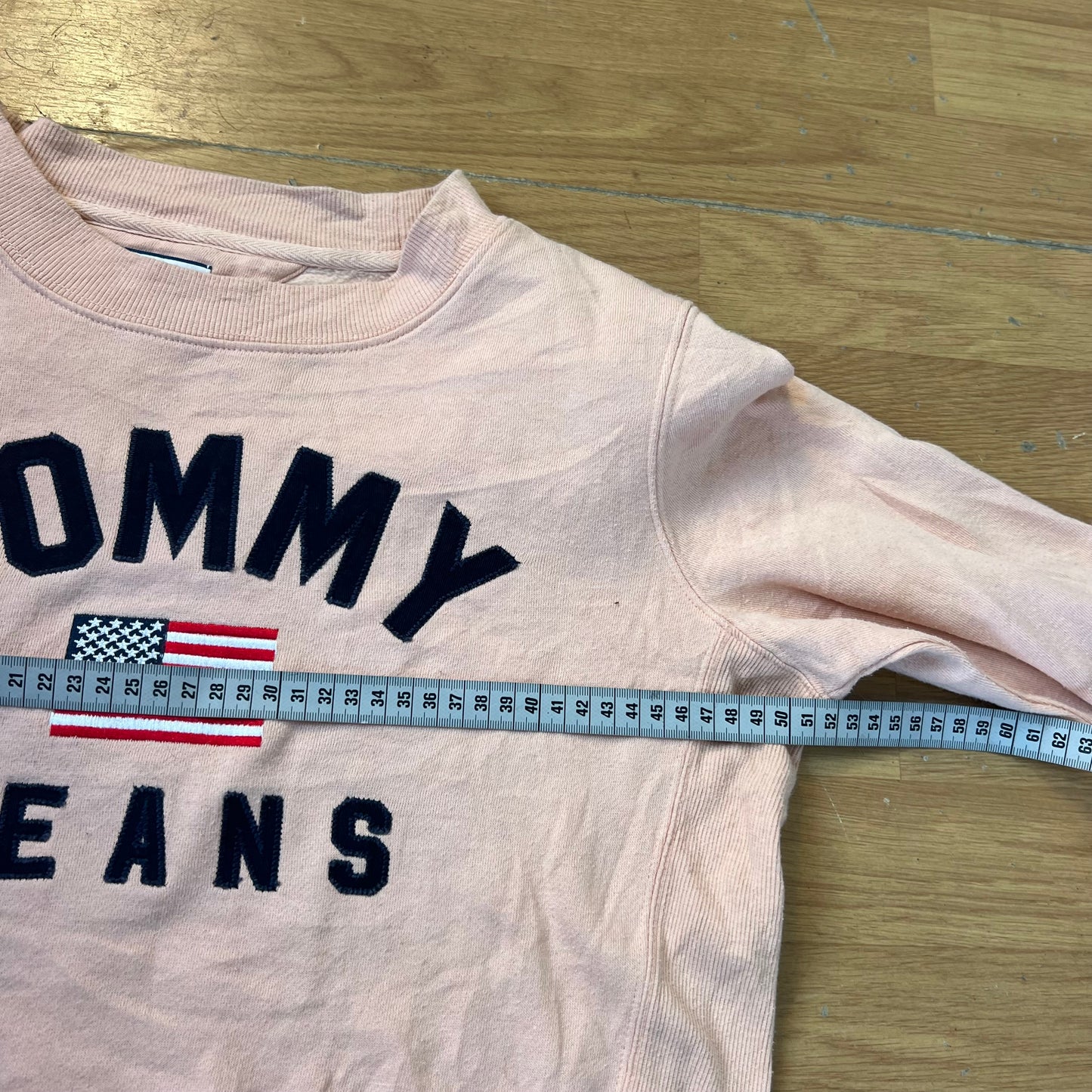 Sweat saumon clair - Tommy Hilfiger - Taille S