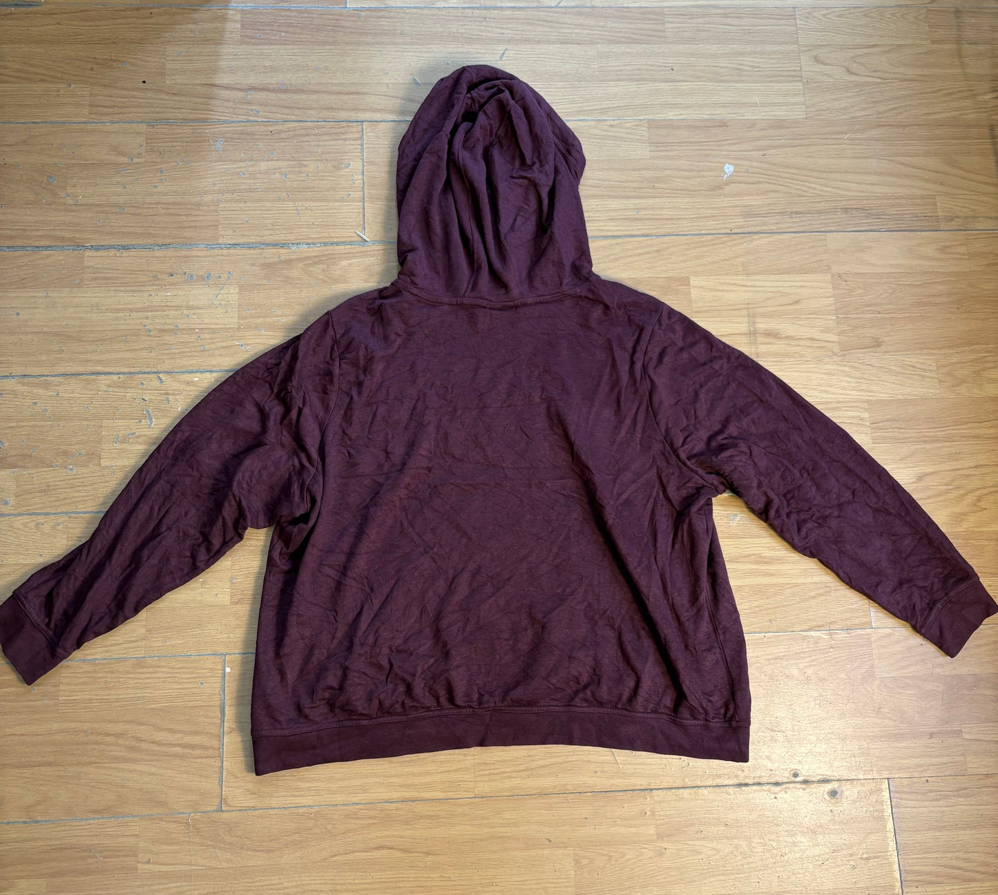 Hoodie Oversize bordeaux - Nike - Taille L