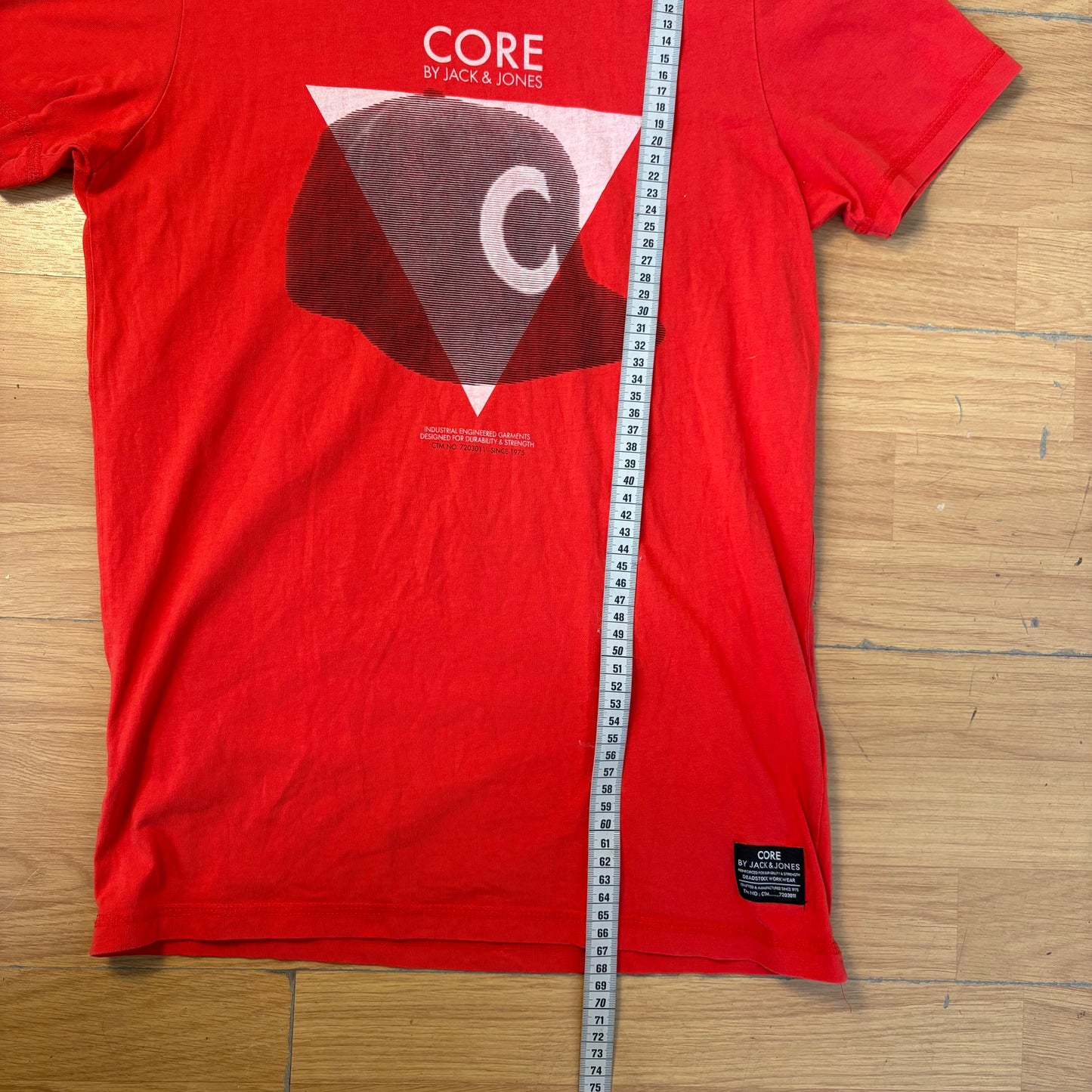 T-shirt orange - Jack & Jones - Taille S
