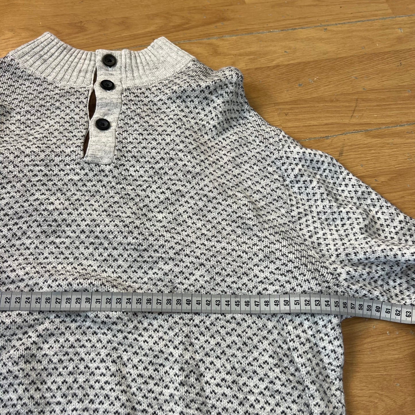 Pull gris col montant - Chaps - Taille M