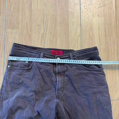Jean marron coupe droite - Pierre Cardin - Taille w34 l30