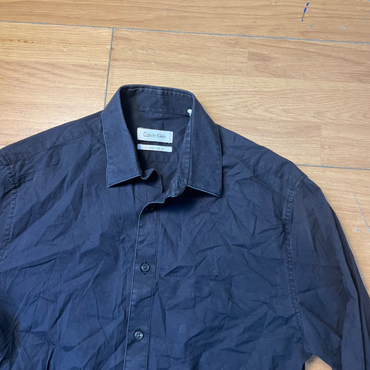 Chemise noire - Calvin Klein - Taille 32/33 (femme)