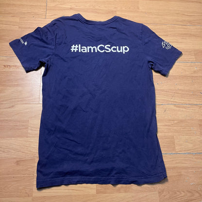 T-shirt manches longues bleu foncé Puma – Taille – S