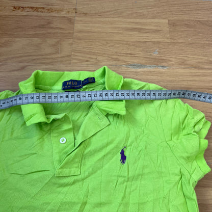 Robe-polo néon vert - Ralph Lauren - Taille S