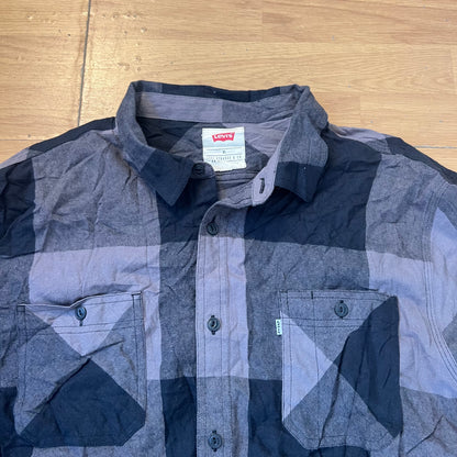 Chemise à carreaux noir et gris - Levi’s - Taille XL