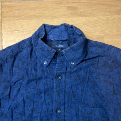 Chemise manches courtes bleu foncé - Taille L