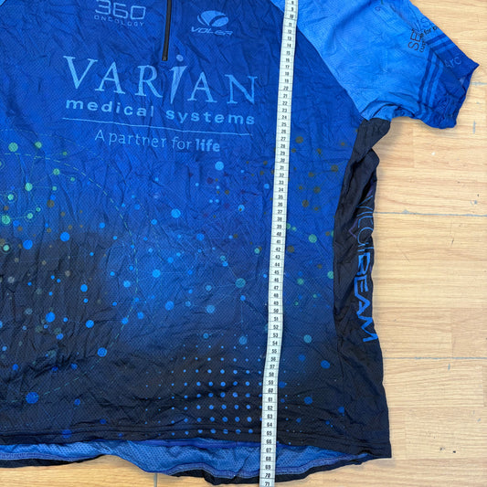 Maillot cycliste bleu - Volea - Taille 3XL