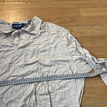 Polo manches longues crème - Ralph Lauren - Taille XL