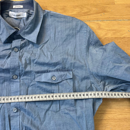 Chemise bleue - Calvin Klein - Taille L