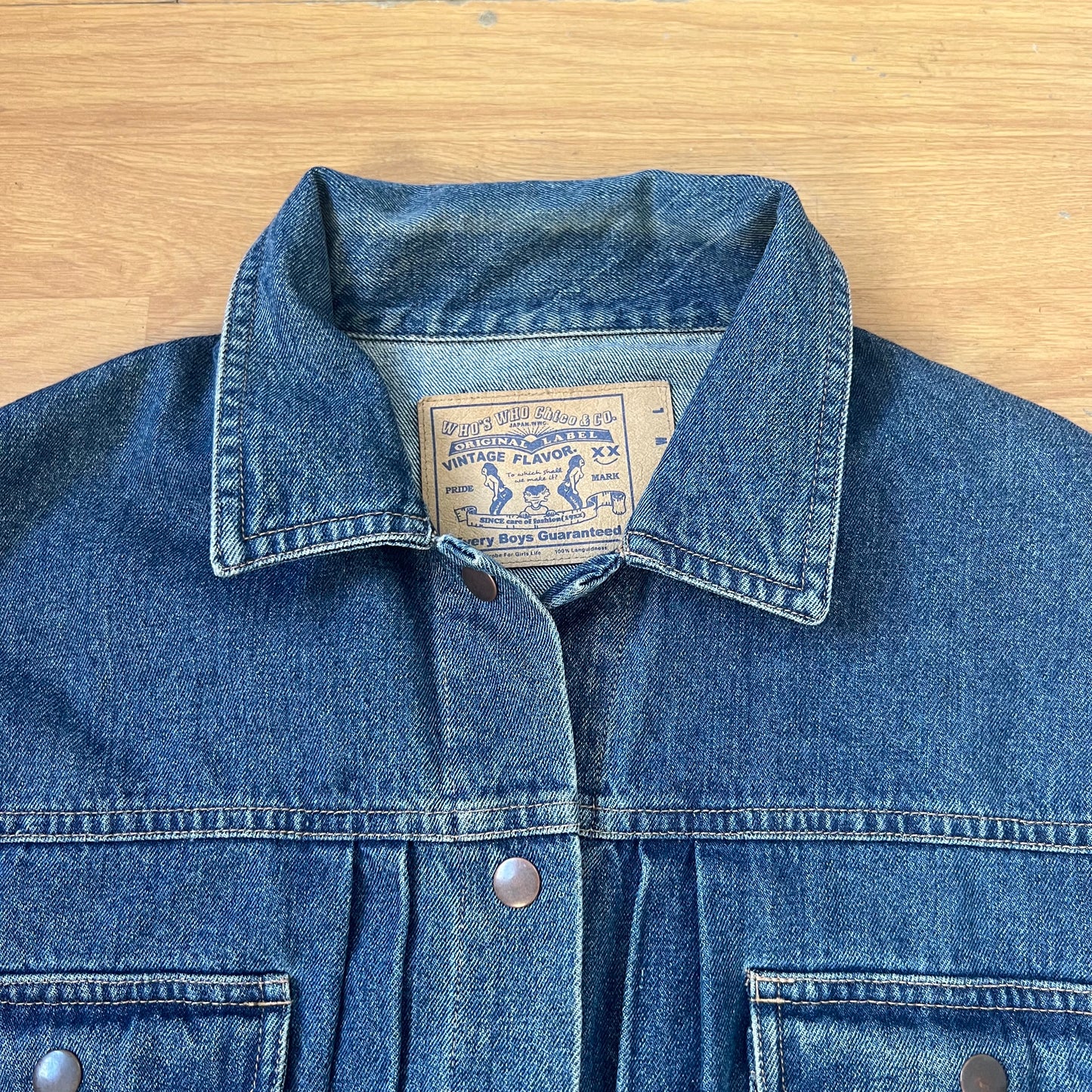 Veste en jean bleu - Who’s Who Chico & Co - Taille L by DARCY