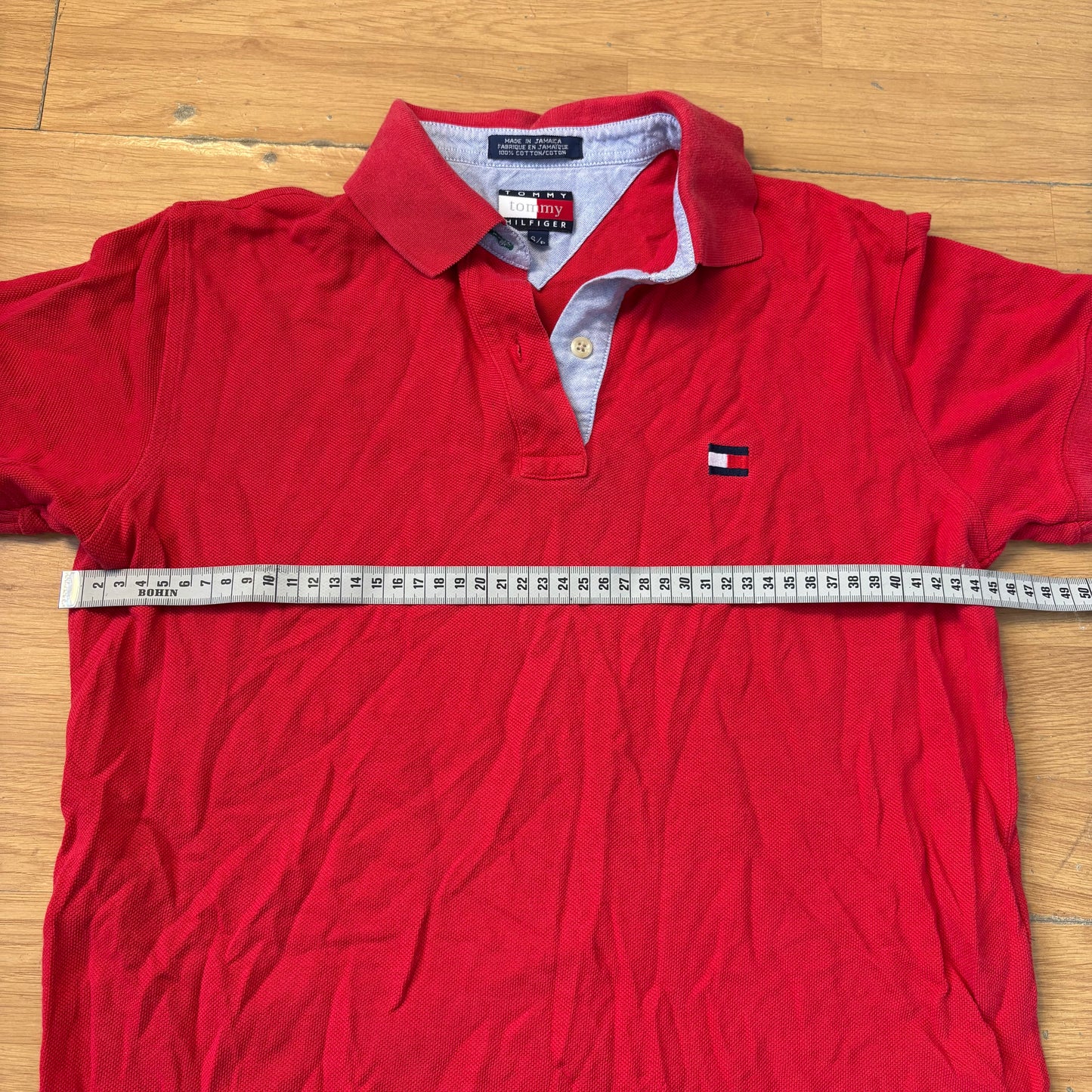 Polo rouge - Tommy Hilfiger - Taille S