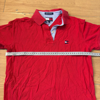 Polo rouge - Tommy Hilfiger - Taille S