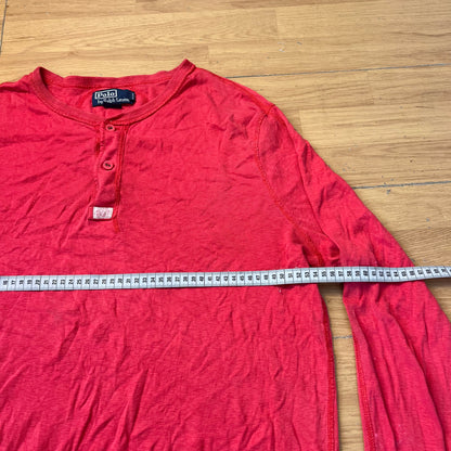 T-shirt manches courtes rouge clair - Ralph Lauren - Taille XL