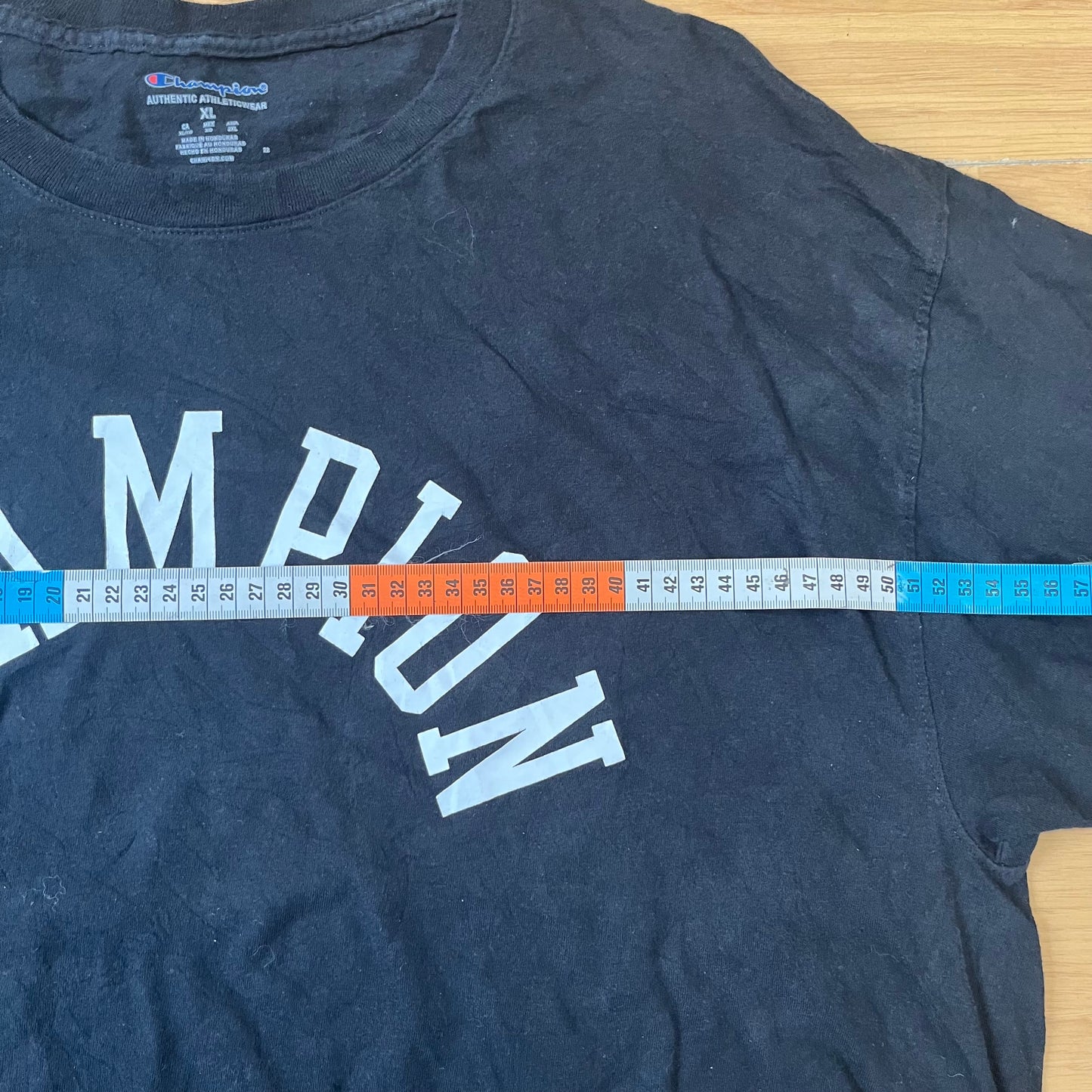 T-shirt champion noir – Taille XL